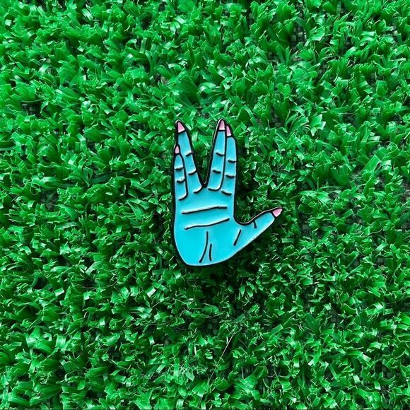 Whatever Monster Hand Enamel Pin/ Brooch Lapel - Picture 6 of 6